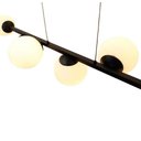 Ver imagem 2 de Pendente Jabuticaba Preto 1,20m Mesa Sala de Jantar Bancada - LEITOSO FOSCO