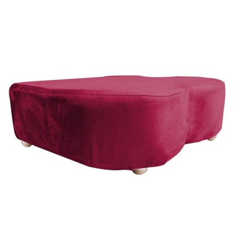 Puff Cama Pet Lili Vermelho
