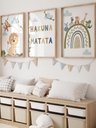 Ver imagem 1 de Kit 3 Quadros Decorativos Hakuna Matata