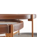 Ver imagem 2 de Mesa Aqua Centro Grande - Off White/Cobre imcal