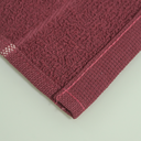 Ver imagem 4 de Kit 5 Pçs Pano de Copa Prato para Cozinha Bonjour Atoalhado Felpudo 100% Algodão: Kit 5 - Vermelho