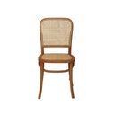 Ver imagem 4 de Cadeira Country Madeira Betula Rattan Natural para Mesa de Jantar Cozinha Eventos