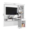 Ver imagem 3 de Escrivaninha Suspensa Agave 1 Gaveta 135,5cm Colibri Branca