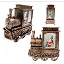 Ver imagem 1 de Trenzinho Natalino 16x8x17cm em Plástico Fartex