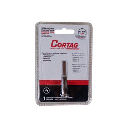 Serra Copo Diamantada 10 Mm para Porcelanato Cortag Rocast 60886 - 1