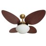 Ventilador de Teto 4 Pás Dourado Vr42 Pétalo Palmae - 2