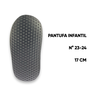Pantufa Infantil com solado N° 23/24 Rosa - 4