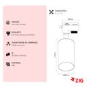 Ver imagem 3 de Spot para Trilho Preto E27 para Lâmpada Par20