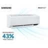 Ar-Condicionado Split Inverter Samsung Wind Free AR09TSHCBWKNAZ Quente/Frio 9.000 Btus - 7