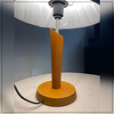 Ver imagem 2 de Abajur Quarto Tradicional Clássico Cúpula Tecido