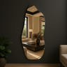 Espelho Grande Corpo Inteiro Lapidado Orgânico Decorativo 150x60cm Luxo - 13