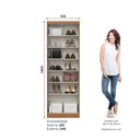 Ver imagem 3 de Armário Multiuso 2 Portas Margarida Bege/Cinamomo/Off White