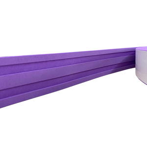 Moldura Roda Meio Eva Autocolante Marte 5cmx5mm 15 Metros - Lilás