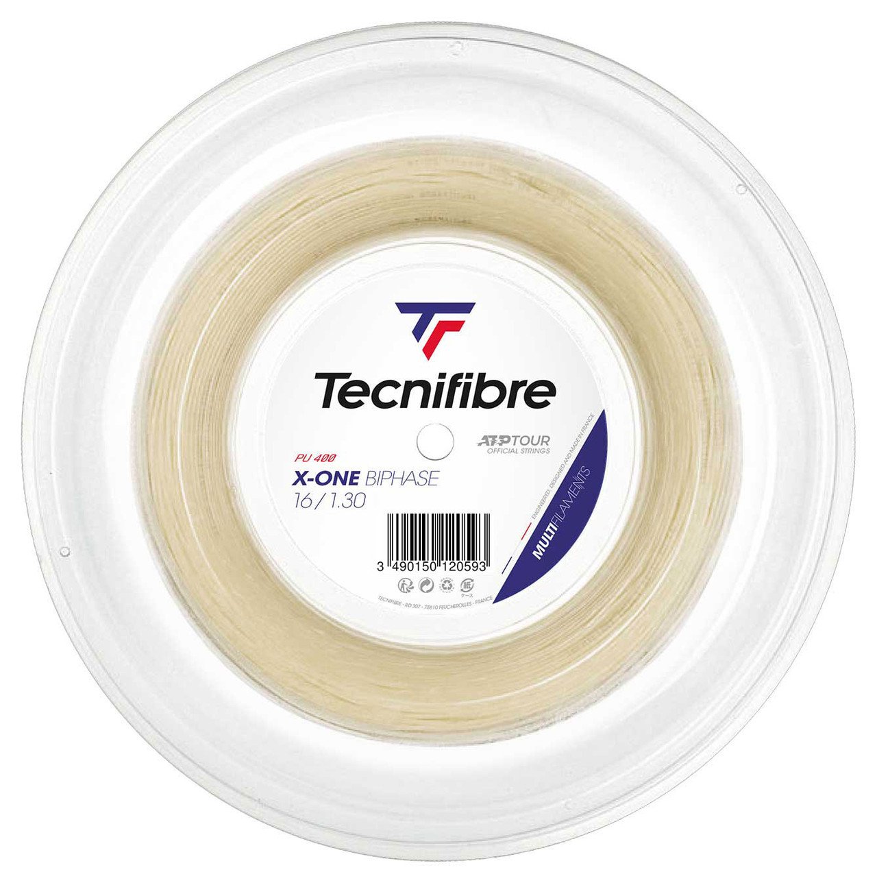 Corda Tecnifibre X-one Biphase 16l 1.30 Mm - 1