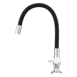 Torneira Cozinha Mesa Flexível Bica Alta Cromo Flex 99 Fani - 1