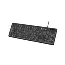Ver imagem 3 de Teclado com Fio Light Multilaser LED Ajustável, Teclas Silenciosas e Conexão USB - TC268