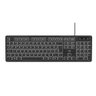 Teclado com Fio Light Multilaser LED Ajustável, Teclas Silenciosas e Conexão USB - TC268 - 1