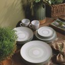 Ver imagem 7 de Prato Fundo Tramontina Lineare em Porcelana Decorada 21cm Cozinha Servir Mesa Posta Sopa Caldos