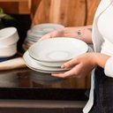 Ver imagem 5 de Prato Fundo Tramontina Lineare em Porcelana Decorada 21cm Cozinha Servir Mesa Posta Sopa Caldos