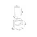 Ver mais imagens de Conjunto para Banheiro Fly - Fabribam Gabinetes