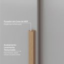 Ver imagem 6 de Guarda-Roupa Planejado de Canto 2 Peças 2 Portas com 2 Portas de Correr Jade CabeCasa MadeiraOriginals Cinza/Urbano