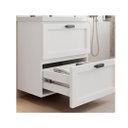 Ver imagem 5 de Kit Armario Banheiro C/bancada Sintética Provençal 66 Branco