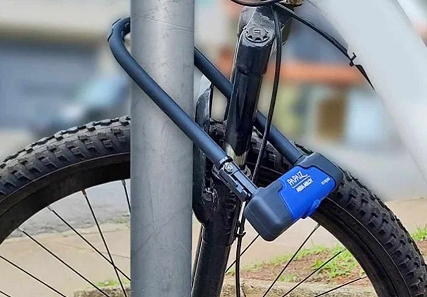 Cadeado Trava U-lock Papaiz P/ Bicicleta e Motocicleta Ul10/285