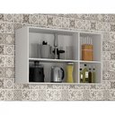 Ver imagem 4 de Armário Aéreo 3 Portas Alice Chf Móveis