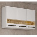 Ver imagem 1 de Armário Aéreo 3 Portas Alice Chf Móveis