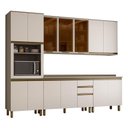 Ver imagem 1 de Cozinha Modulada Connect 8 Peças Duna Cristal – Henn