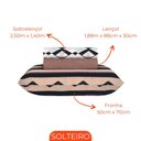 Ver imagem 3 de Jogo de Lençol Cama Box Solteiro 3 Peças Sultan Realce Premium 140 Fios Akira 2 Conforto e Qualidade