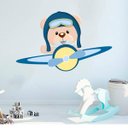 Ver imagem 1 de Adesivo de Parede Ursinho Aviador-Pequeno 72x45cm