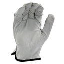 Ver imagem 2 de Luva Vaqueta G Extra Macia Couro Pro Ca 48923 Profissional Obra Construçao