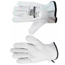 Ver imagem 4 de Luva Vaqueta G Extra Macia Couro Pro Ca 48923 Profissional Obra Construçao