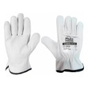 Ver imagem 1 de Luva Vaqueta G Extra Macia Couro Pro Ca 48923 Profissional Obra Construçao