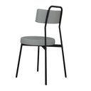 Ver imagem 4 de Cadeira de Jantar Stout Courino Saturno Off White Est.Preta