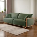 Ver imagem 1 de Sofá Fixo 2 Lugares Luxo 170cm Lara