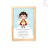 Quadro Infantil Religioso São Miguel Arcanjo Pinus - 2