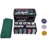 Jogo de Poker Texas Holdem Poker Set na Lata 200 Peças - 1