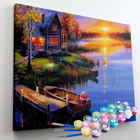 Kit Pintura Terapêutica - a Casa do Lago
