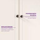 Ver mais imagens de Quarto de Bebê Completo 1 Berço 1 Cômoda e 1 Guarda Roupa Baby Ananda Casatema MadeiraOriginals