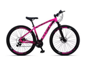 Ver imagem 1 de Bicicleta Off Firefly Aro 29 - 24 Marchas Cor:rosa Neon;tamanho do Quadro:19"