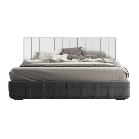 Cabeceira Cama King Lambri Painel Mdf Parede Rack 203x60cm