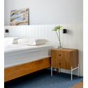 Ver imagem 2 de Cabeceira Cama King Lambri Painel Mdf Parede Rack 203x60cm