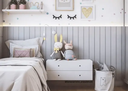 Ver imagem 3 de Cabeceira Cama King Lambri Painel Mdf Parede Rack 203x60cm
