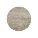 Ver imagem 1 de Tapete Redondo 2,00m Quarto Sala Escritório Pelo Macio.:areia