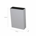 Ver imagem 7 de Kit 2 Arandela 9 Fachos 4w 3000k Ip65 Branco Moderno Bivolt