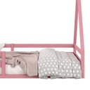 Ver imagem 4 de Cama Montessoriana Madeira Maciça Casa Estrado Sila Rosa Idimex
