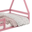 Ver imagem 6 de Cama Montessoriana Madeira Maciça Casa Estrado Sila Rosa Idimex
