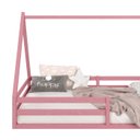 Ver imagem 7 de Cama Montessoriana Madeira Maciça Casa Estrado Sila Rosa Idimex